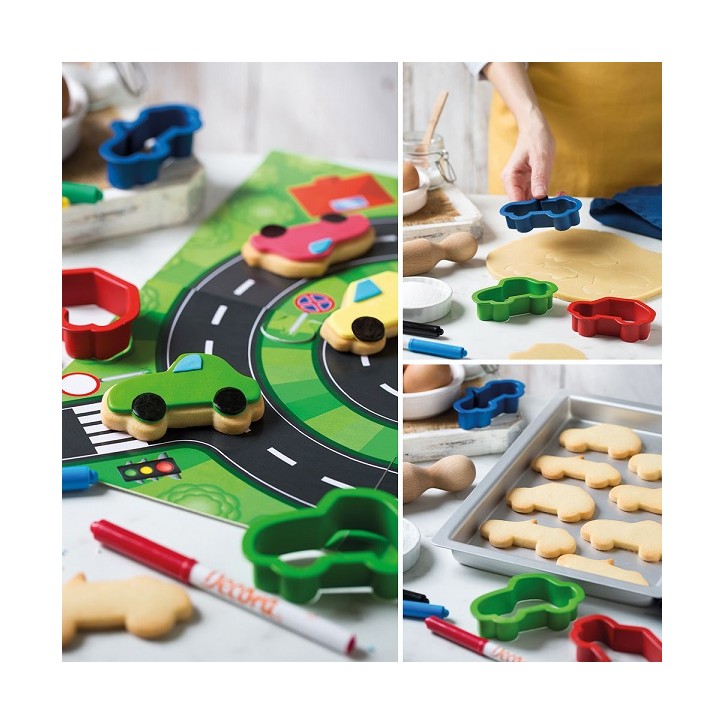 Race Car Cookie Cutter - Cabriolet Cutter - Car Cookies - Vehicle Cookie Cutter