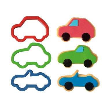 Race Car Cookie Cutter - Cabriolet Cutter - Car Cookies - Vehicle Cookie Cutter