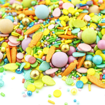 Easter Sprinkles Medley Carrots - Super Streusel Sprinkles Easter - Easter Cake Decor