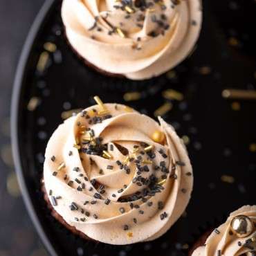 Black/Gold Sugar Sprinkles - Superstreusel Medley Black/Gold - Gold-Black Sprinkles