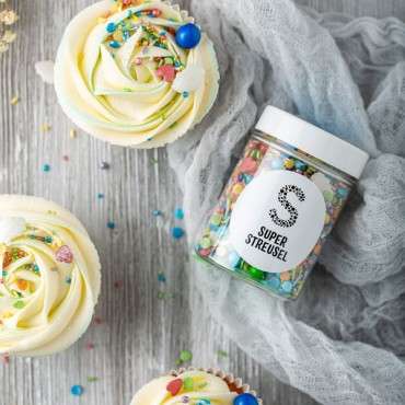 Rainbow Sugar Sprinkles Medley - OverTheRainbow Sprinkles Super Streusel