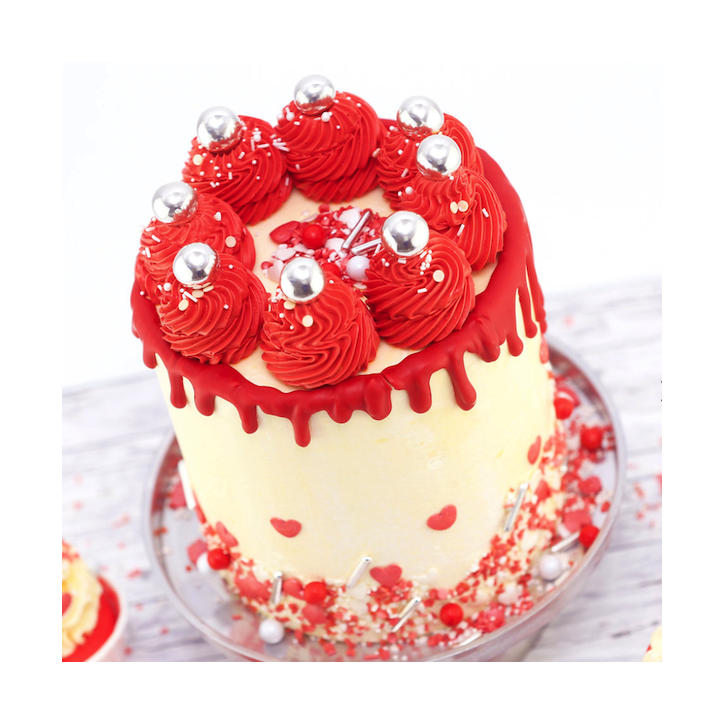 Red Cake Drip - Red SuperDrip SuperStreusel - Red Cake Decoration