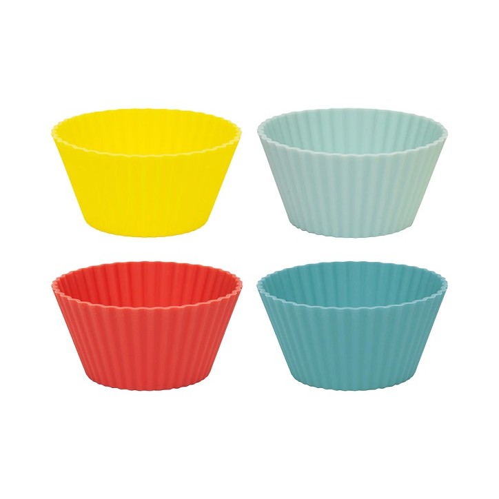 Silicone Muffin Liners Silicone Cupcake Cases Reusable Baking Liners for Cupcakes