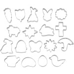 Wilton Easter Cookie Cutter Set 18 pcs