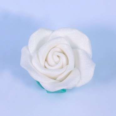 Pre-made Sugar Roses White - Wedding Cake decoration Roses Edible - PSR02W White Sugar Roses Set of 4