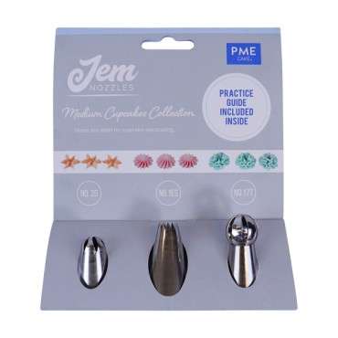 Cupcake Tüllen Set JEM Nozzles Cupcakes Collection - NZ1010