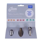 Jem Nozzles Set - Medium Cupcakes Collection 2D, 1ES, 17T