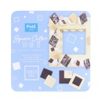 PME 19-teiliges Quadrat Ausstecher Set 2.5cm - 17.5cm