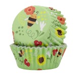 PME Bees Foil Cupcake Cases, 30 pcs