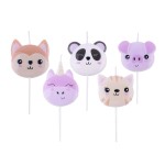 PME Kawaii Pals Candles, 5 pcs