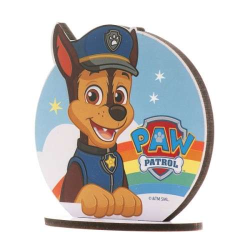 deKora Paw Patrol Caketopper CHASE, 12x12.5cm