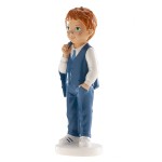 deKora Communion / Confirmation Boy Cake Topper, 16.4cm