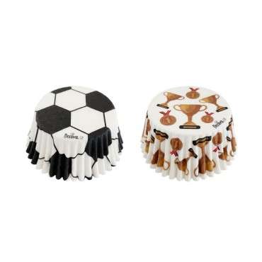 Soccer Cupcake Liners - Football Muffin Cups - Champions Cupcake Cups