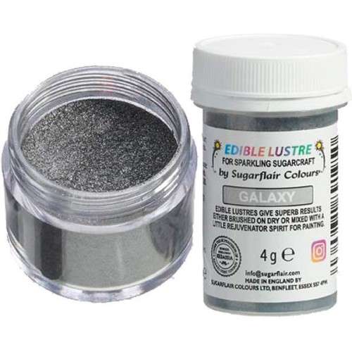 Sugarflair Essbare Glanzpuderfarbe Galaxy, 4g