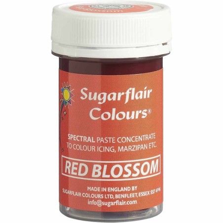 Kosher Food Colouring Red Blossom Sugarflair Colour Red Gelcolour Cake Design Colours