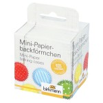 Birkmann Mini Cupcake Papierbackförmchen gemustert, 100 Stück