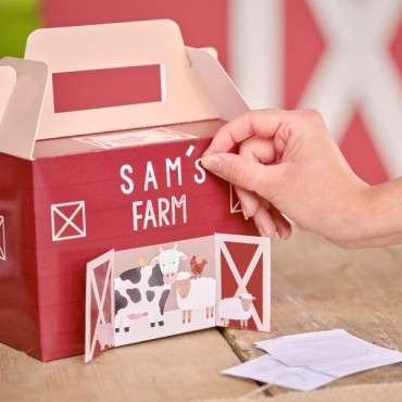 Farm Friends Party Box - Farmyard Partyboxes FA-108 Ginger Ray