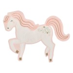 Ginger Ray Princess Party Horse Napkins, 16 pcs