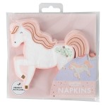 Ginger Ray Princess Party Horse Napkins, 16 pcs