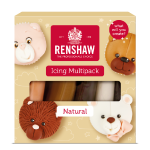 Renshaw Natural Fondant Icing Multipack, 5x100g