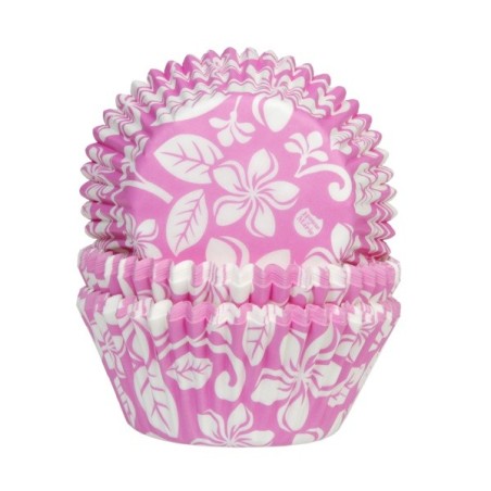 Cupcake Förmchen Aloha Hawaii rosa