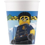 Lego City Party Cups, 8 pcs