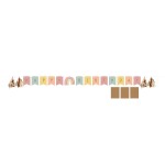 Anniversary House Boho Rainbow Hello Baby / Happy Birthday Bunting 2.4 Meter