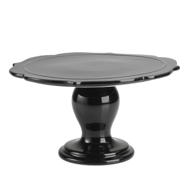 Black Cake Stand 25cm Avantgarde Cake Stand Black - Luxury Cake Stand