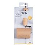 Birkmann Easy Baking Holz Teigroller gerade 7cm