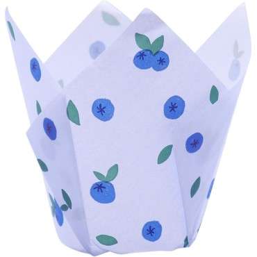 PME Tulip Muffin Cases Blueberry Pk/24