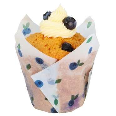 PME Tulip Muffin Cases Blueberry Pk/24