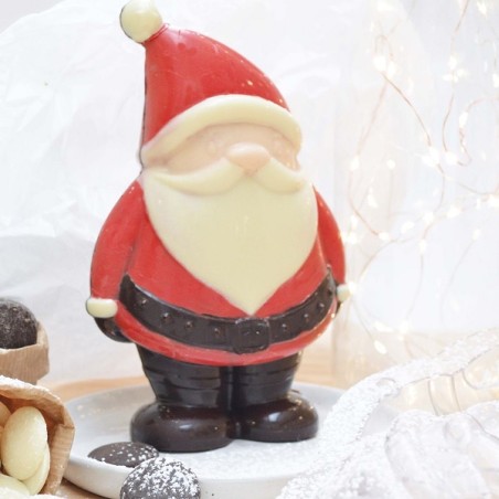 Weihnachtsmann Schokoladengiessform - Hohlfigur Nikolaus - Father Christmas Schokoladenform