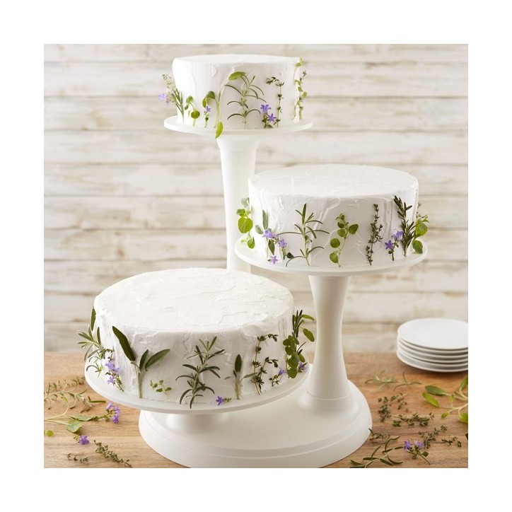 Wilton 3 Tier Pillar Cake Stand - Wilton Cake Stand on Pillars 02-0-0189