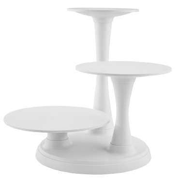 Wilton 3 Tier Pillar Cake Stand - Wilton Cake Stand on Pillars 02-0-0189