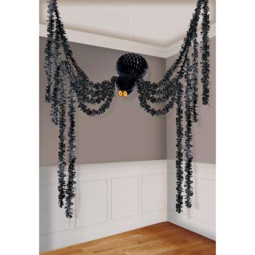 Amscan Halloween Spider Honeycomb Decoration 360cm