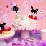 PartyDeco Halloween Cupcake Topper, 6 pcs