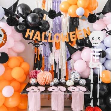 Skelett Partydekoration - Hanging Skeleton Dekoration - Wanddeko Halloween