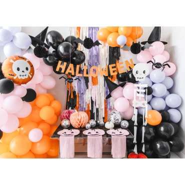 Halloween Haning Skeleton Paper Decoration - Halloween Partyware