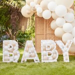 Ginger Ray Balloon Mosaic Frame BABY