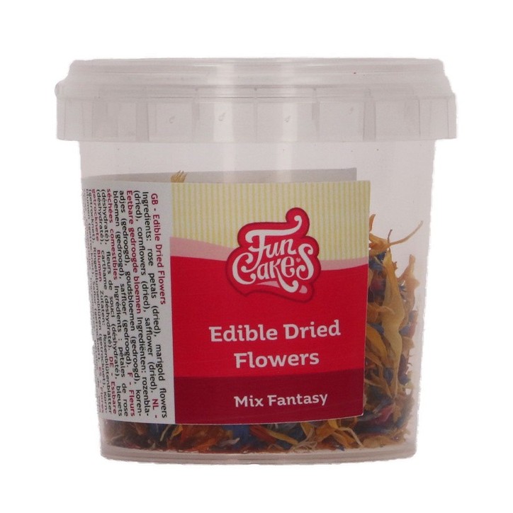 Fun Cakes Edible Dried Flowers Mix Fantasy, 5g