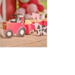 Ginger Ray Farmyard Tractor and Trailer Farm Party Treat Sandwich Stand