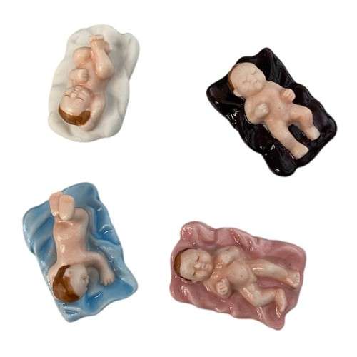 Porzellan Dreikönigsfigur Baby, 1 Stück