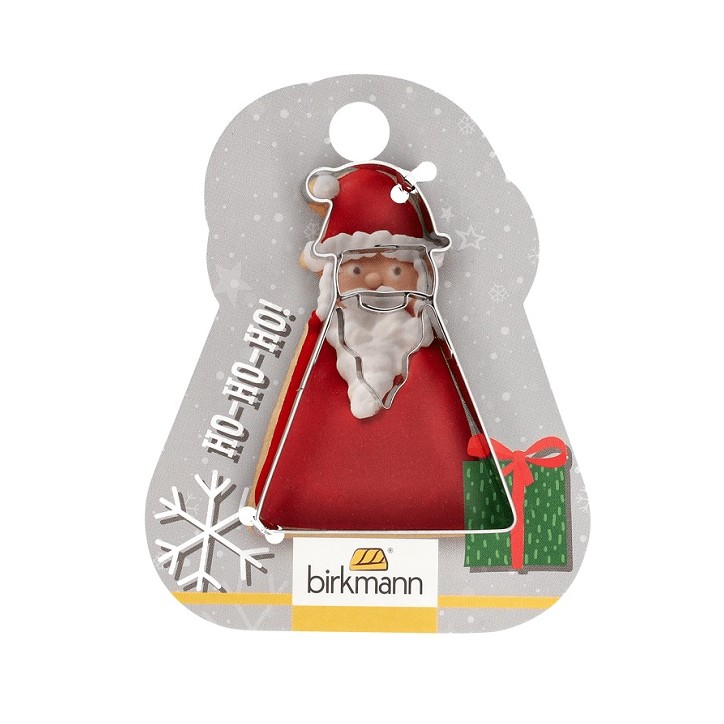 Santa Claus cutter with embossing 4026883150591 Santa Claus cutter,