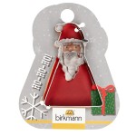 Birkmann Geometric Santa Cookie Cutter, 6.2x4.3cm