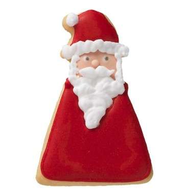 Santa Claus cutter with embossing 4026883150591 Santa Claus cutter,