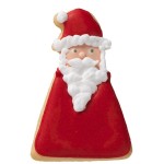 Birkmann Geometric Santa Cookie Cutter, 6.2x4.3cm