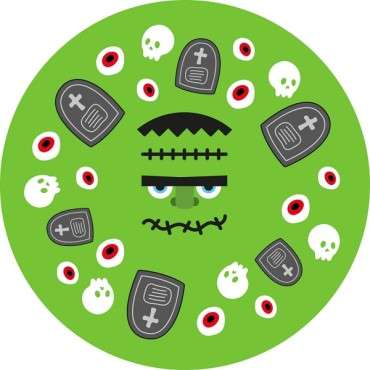 Halloween Character Cupcake Liners Vampire Mummy & Frankenstein - Halloween Cupcake Liners