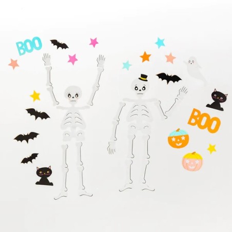 Halloween Window Sticker - Easy-Peasy Window Decoration Halloween - Halloween Window Clings