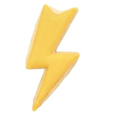 Flash Cookie Cutter - Lightning Bolt Cookie Cutter - Superhero Cutter