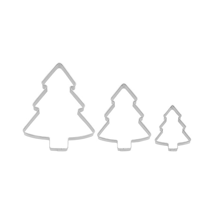 Christmas Tree Cookie Cutter Set - Fir Tree Cutter